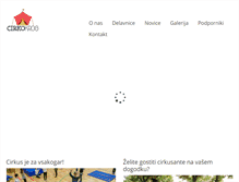 Tablet Screenshot of cirkokrog.com